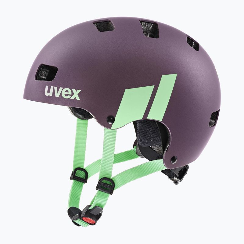 Kinderfahrradhelm UVEX Kid 3 CC lila/grün 41/4/972/18/15 6