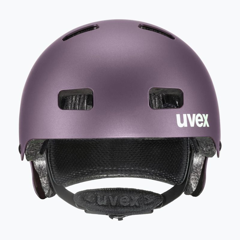 Kinderfahrradhelm UVEX Kid 3 CC lila/grün 41/4/972/18/15 7
