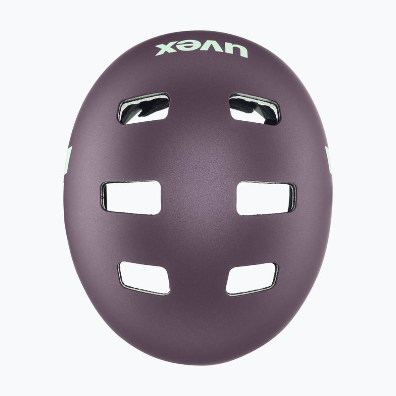 Kinderfahrradhelm UVEX Kid 3 CC lila/grün 41/4/972/18/15 9