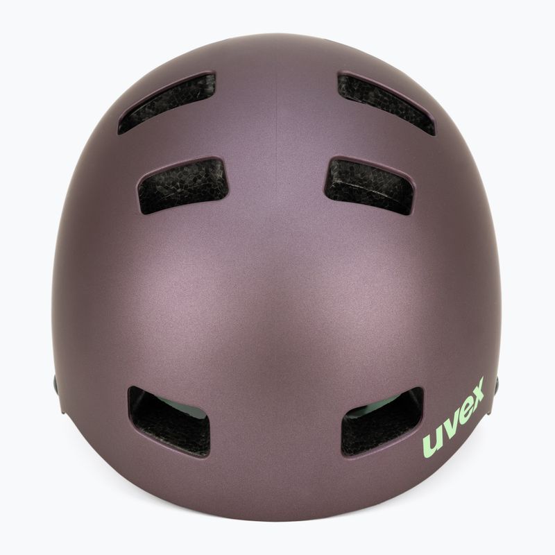 Kinderfahrradhelm UVEX Kid 3 CC lila/grün 41/4/972/18/15 2