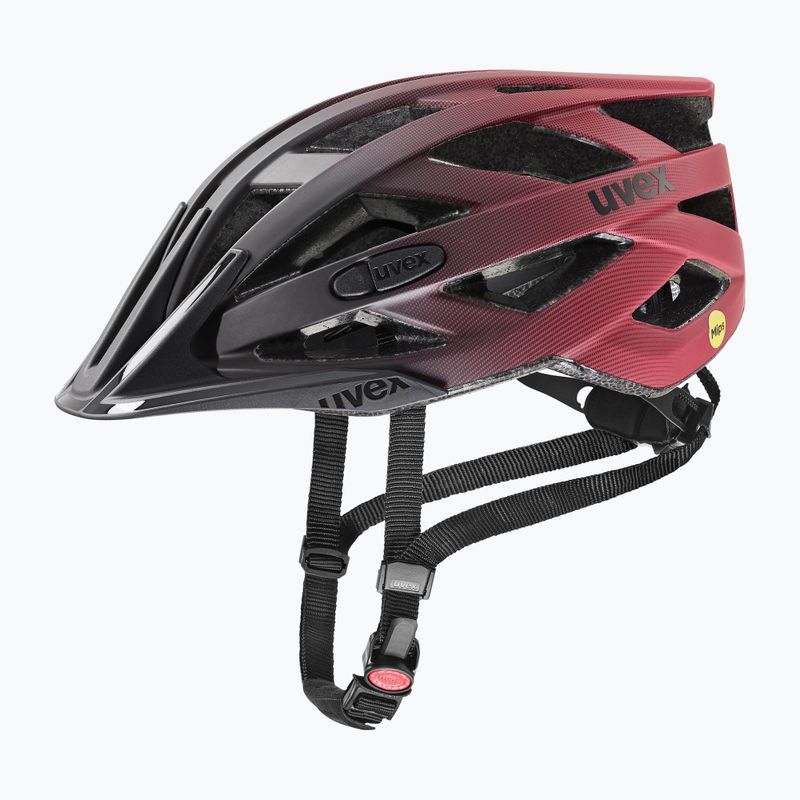 UVEX Urban I-vo CC MIPS Fahrradhelm schwarz/rot 41/0/613/06/17 6