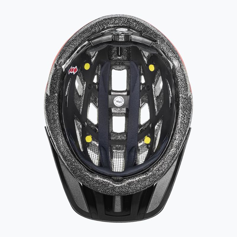 UVEX Urban I-vo CC MIPS Fahrradhelm schwarz/rot 41/0/613/06/17 10