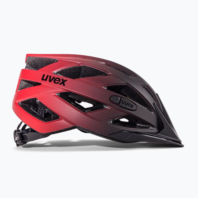 UVEX Urban I-vo CC MIPS Fahrradhelm schwarz/rot 41/0/613/06/17 3