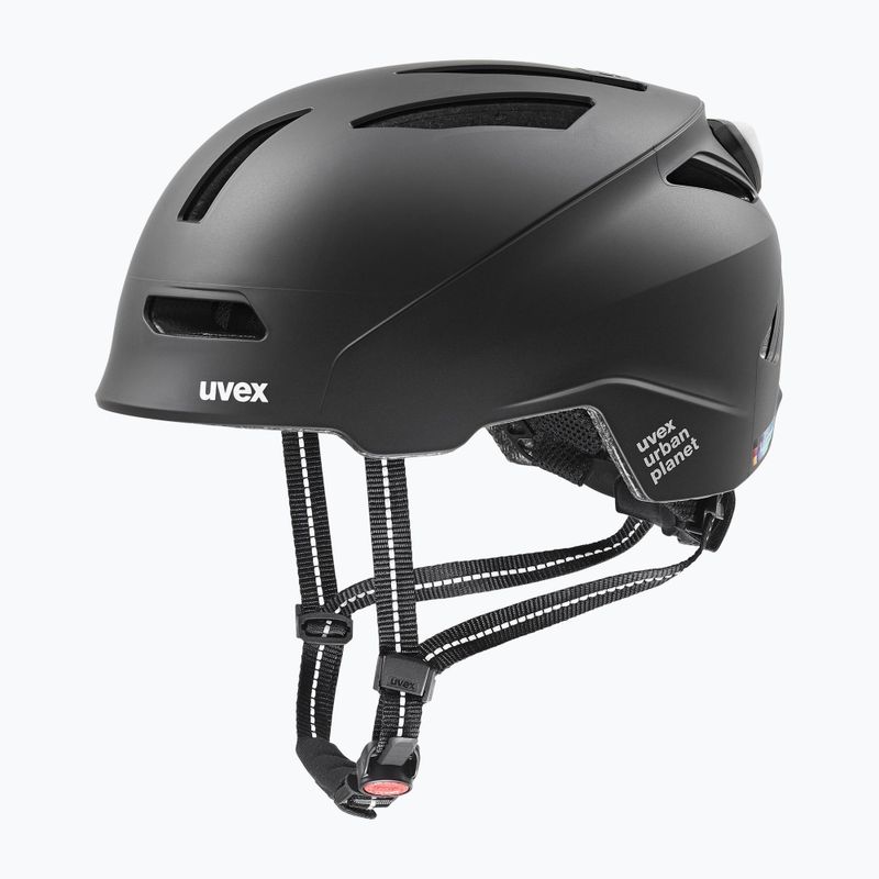 Fahrradhelm UVEX Urban Planet LED schwarz 41/0/065/01/17 7