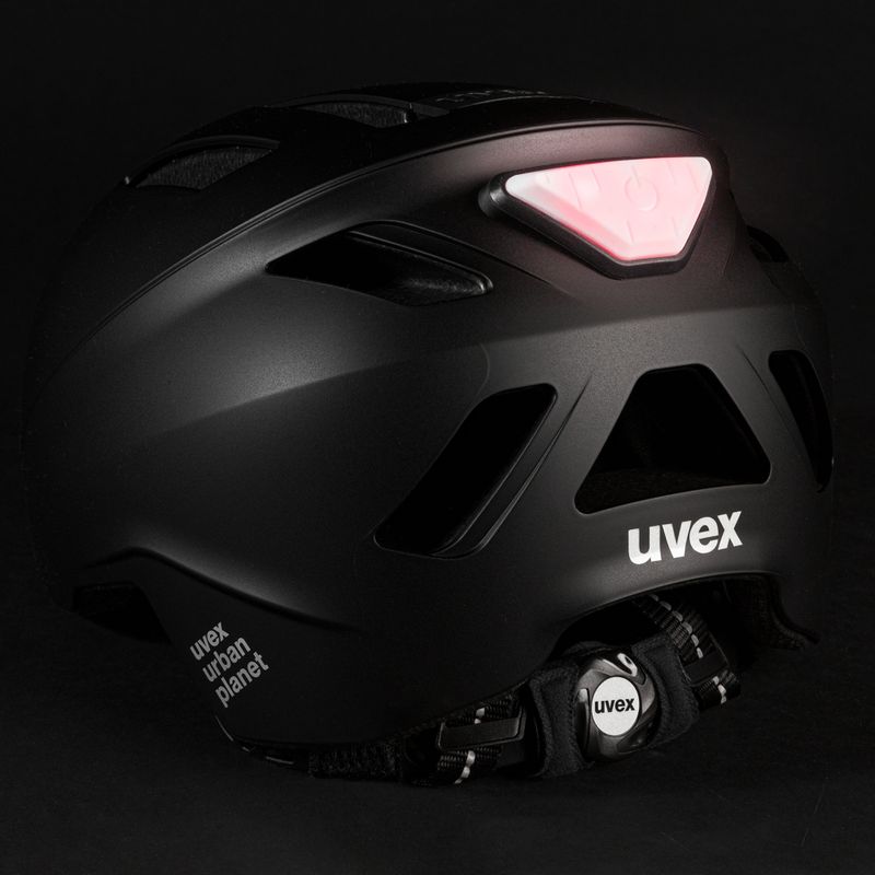 Fahrradhelm UVEX Urban Planet LED schwarz 41/0/065/01/17 6