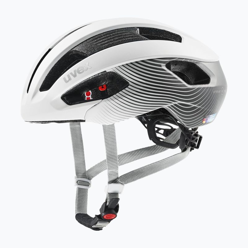 Damen Fahrradhelm UVEX Rise CC WE weiß/grau 41/0/034/03/15 6