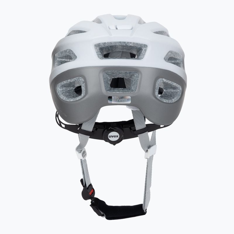 Fahrradhelm UVEX True CC WE weiß/grau matt 4
