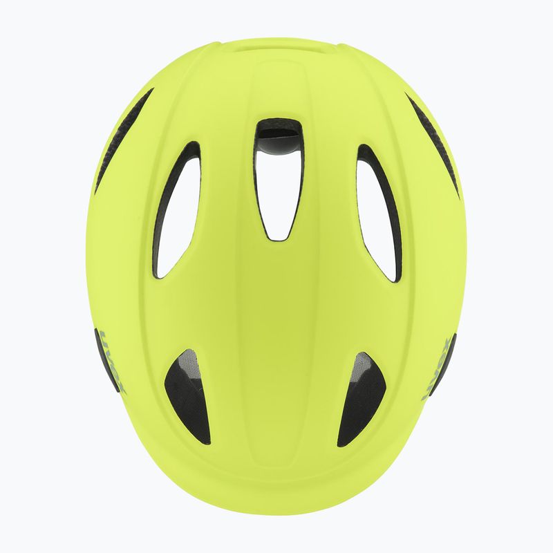 UVEX Kinderfahrradhelm Oyo neongelb/moosgrün matt 9