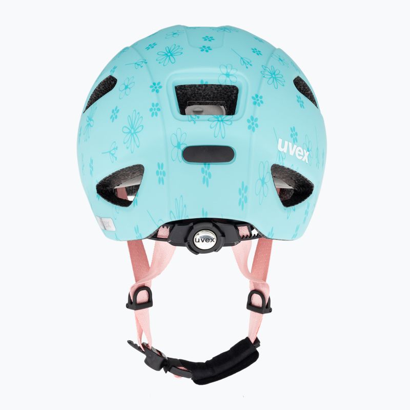 UVEX Kinderfahrradhelm Oyo Style Blumen cyan matt 3