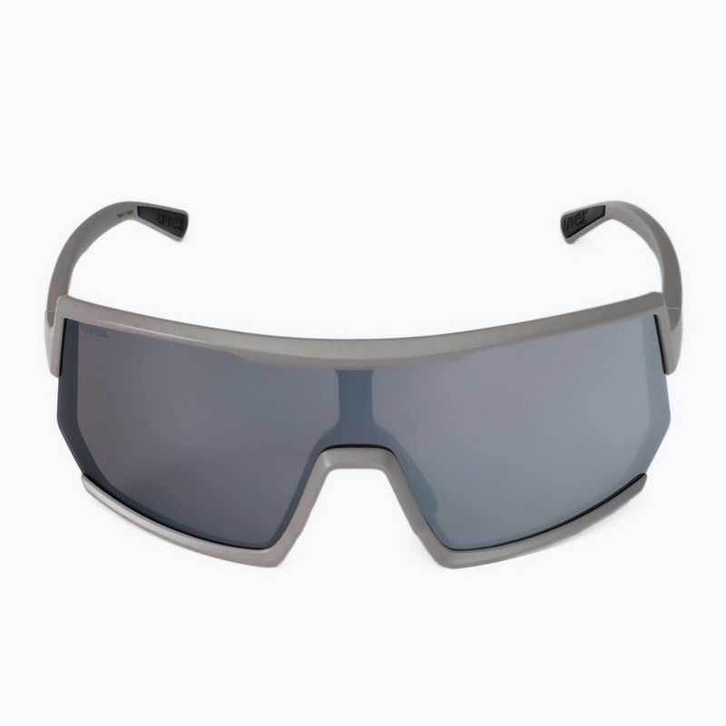 UVEX Sportstyle 235 Eiche braun matt/verspiegelt silberne Fahrradbrille 53/3/003/6616 3