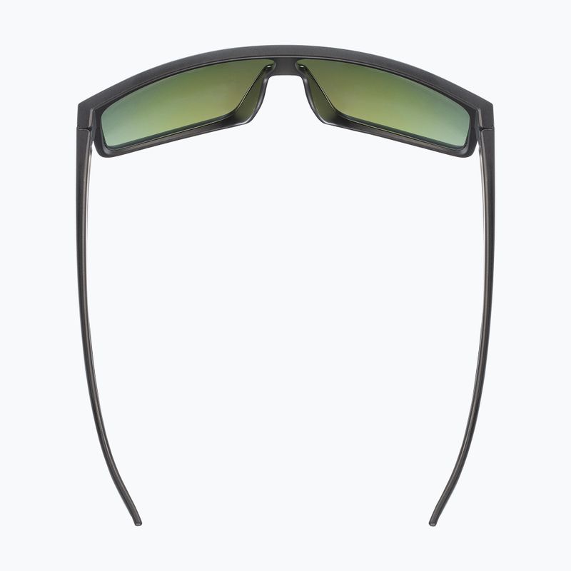 UVEX Sonnenbrille LGL 51 schwarz matt/grün verspiegelt 53/3/025/2215 8
