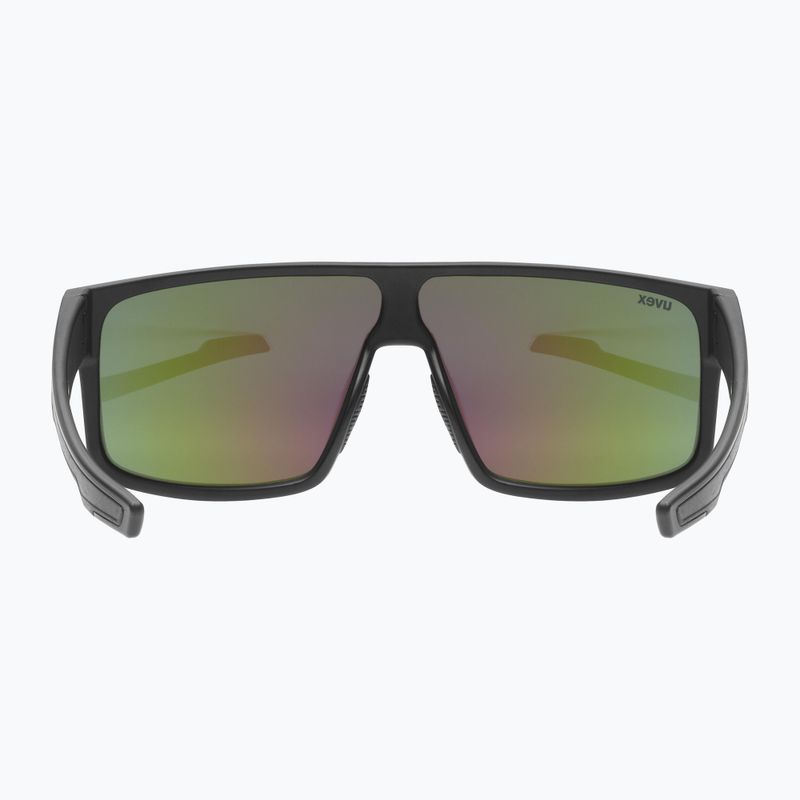 UVEX Sonnenbrille LGL 51 schwarz matt/grün verspiegelt 53/3/025/2215 9
