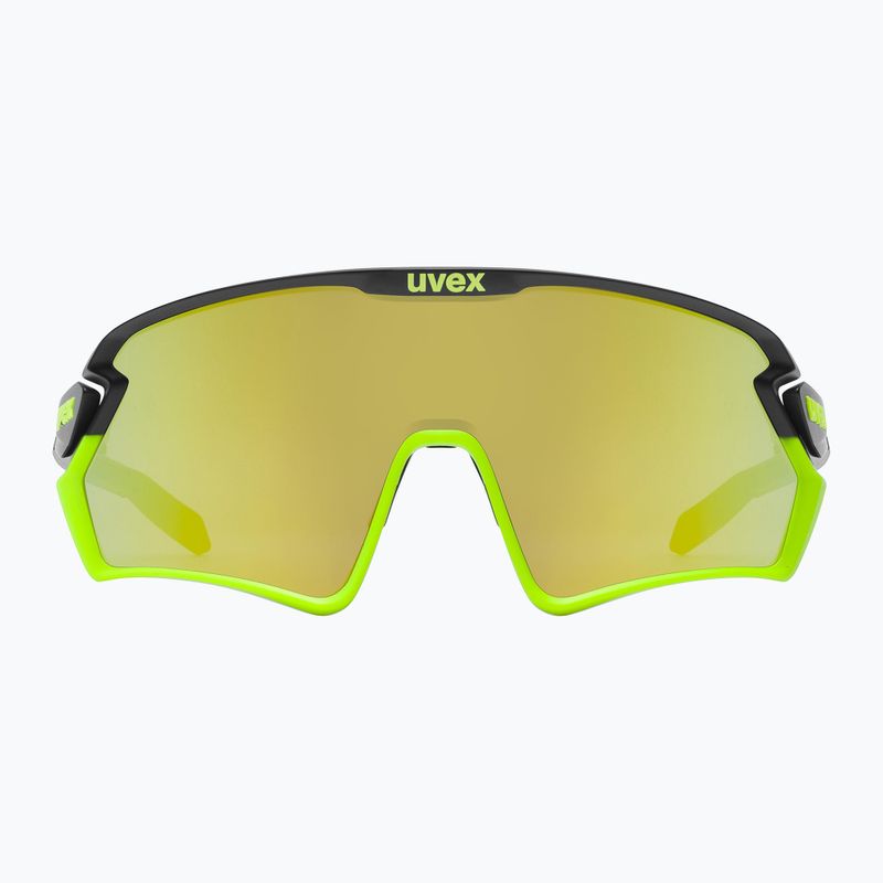 UVEX Sportstyle 231 2.0 schwarz gelb matt/gelb spiegelnd Fahrradbrille 53/3/026/2616 6