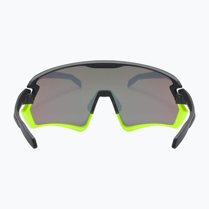 UVEX Sportstyle 231 2.0 schwarz gelb matt/gelb spiegelnd Fahrradbrille 53/3/026/2616 9