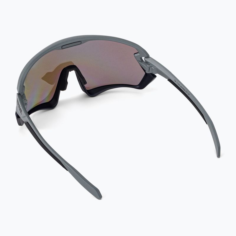 UVEX Sportstyle 231 2.0 rhino deep space matt/verspiegelt blau Fahrradbrille 53/3/026/5416 2