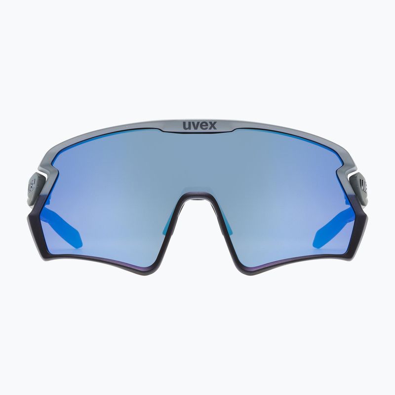 UVEX Sportstyle 231 2.0 rhino deep space matt/verspiegelt blau Fahrradbrille 53/3/026/5416 6