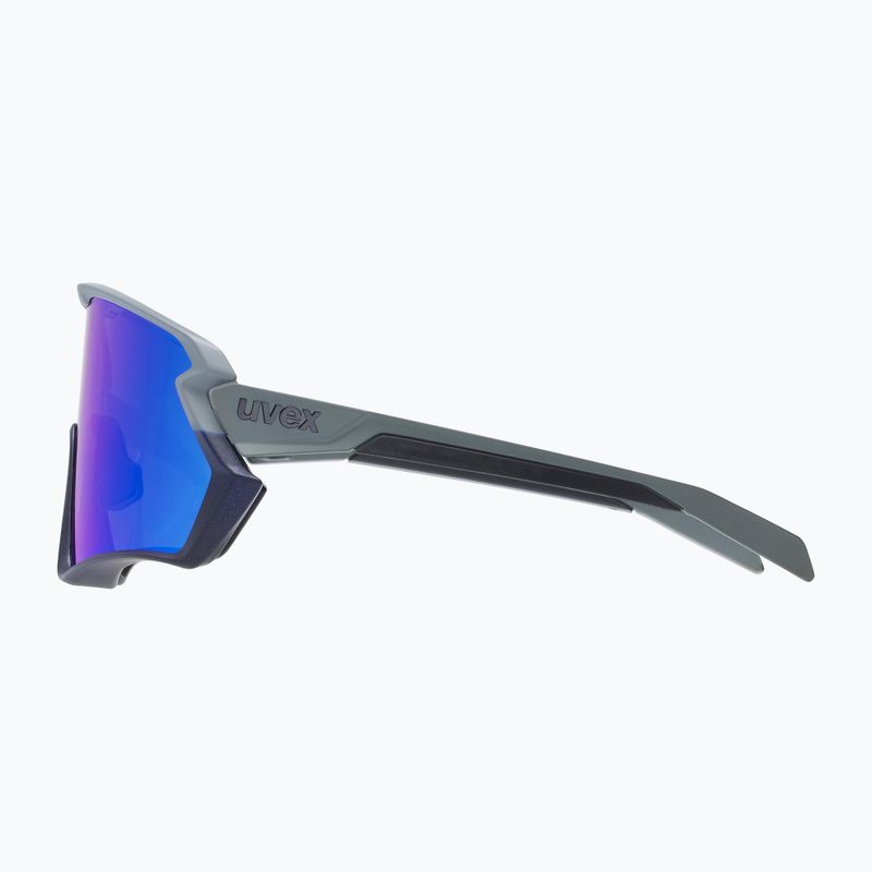 UVEX Sportstyle 231 2.0 rhino deep space matt/verspiegelt blau Fahrradbrille 53/3/026/5416 7