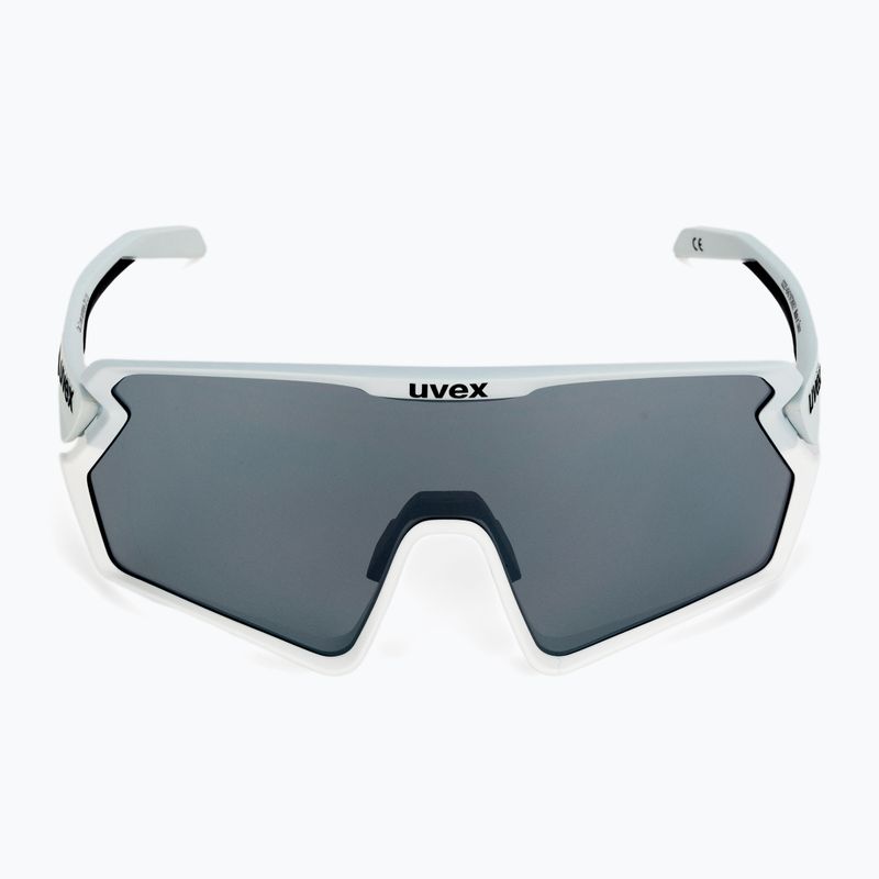 UVEX Sportstyle 231 2.0 Wolke weiß matt/verspiegelt silberne Fahrradbrille 53/3/026/8116 3