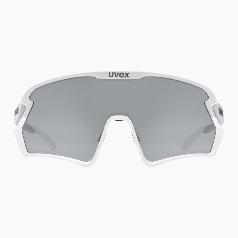 UVEX Sportstyle 231 2.0 Wolke weiß matt/verspiegelt silberne Fahrradbrille 53/3/026/8116 6