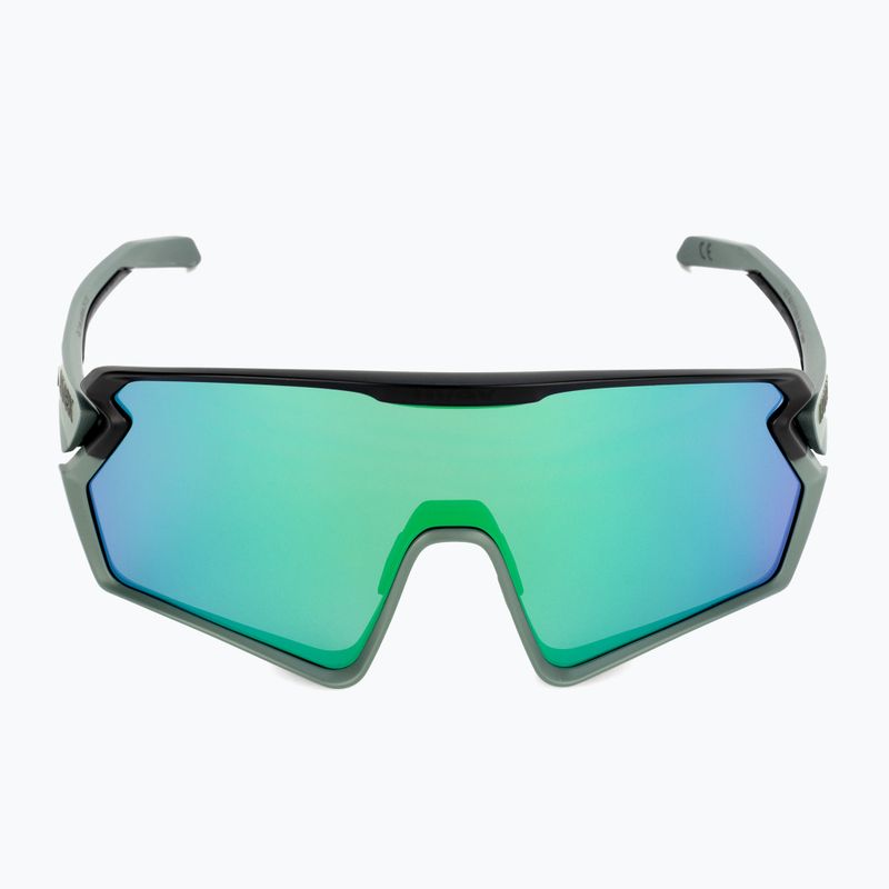 UVEX Sportstyle 231 2.0 moosgrün schwarz matt/verspiegelt grün Fahrradbrille 53/3/026/7216 3