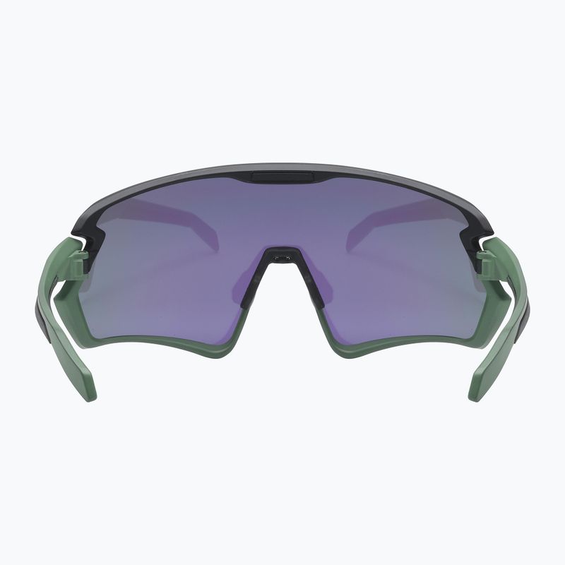 UVEX Sportstyle 231 2.0 moosgrün schwarz matt/verspiegelt grün Fahrradbrille 53/3/026/7216 9