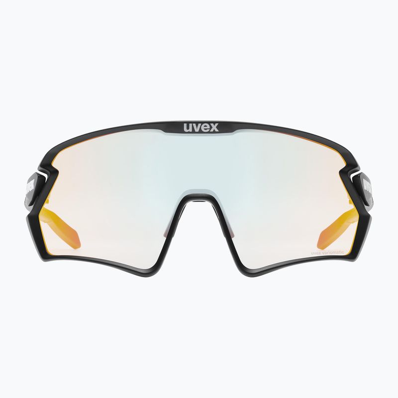 UVEX Sportstyle 231 2.0 V Radsportbrille schwarz matt/litemirror rot 53/3/028/2203 2
