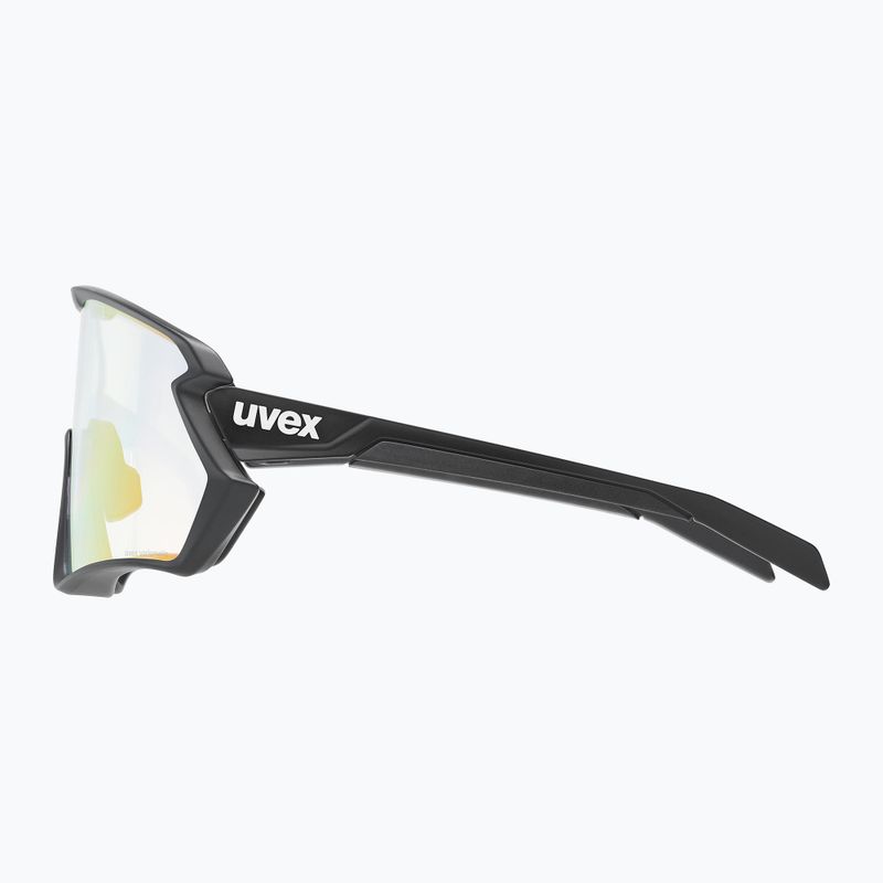 UVEX Sportstyle 231 2.0 V Radsportbrille schwarz matt/litemirror rot 53/3/028/2203 3