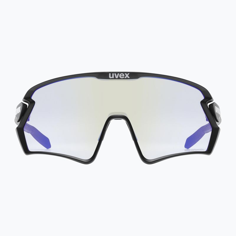 UVEX Sportstyle 231 2.0 V Radsportbrille schwarz matt/litemirror blau 53/3/028/2204 7
