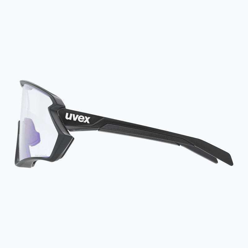 UVEX Sportstyle 231 2.0 V Radsportbrille schwarz matt/litemirror blau 53/3/028/2204 8