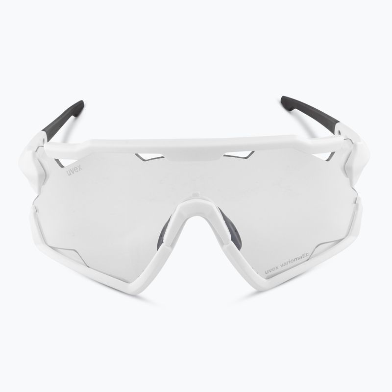 UVEX Sportstyle 228 V weiß matt/verspiegelt silberne Sonnenbrille 53/3/030/8805 3