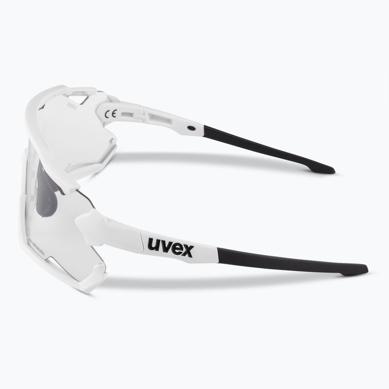 UVEX Sportstyle 228 V weiß matt/verspiegelt silberne Sonnenbrille 53/3/030/8805 4