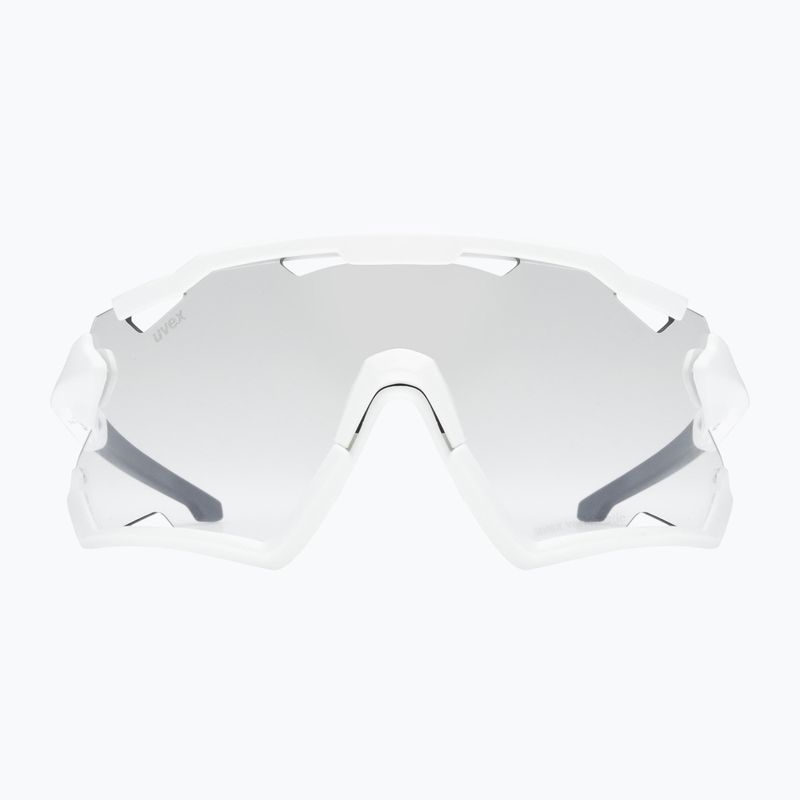 UVEX Sportstyle 228 V weiß matt/verspiegelt silberne Sonnenbrille 53/3/030/8805 6
