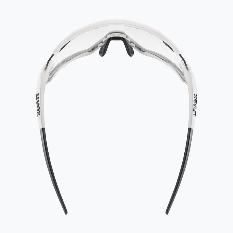 UVEX Sportstyle 228 V weiß matt/verspiegelt silberne Sonnenbrille 53/3/030/8805 8
