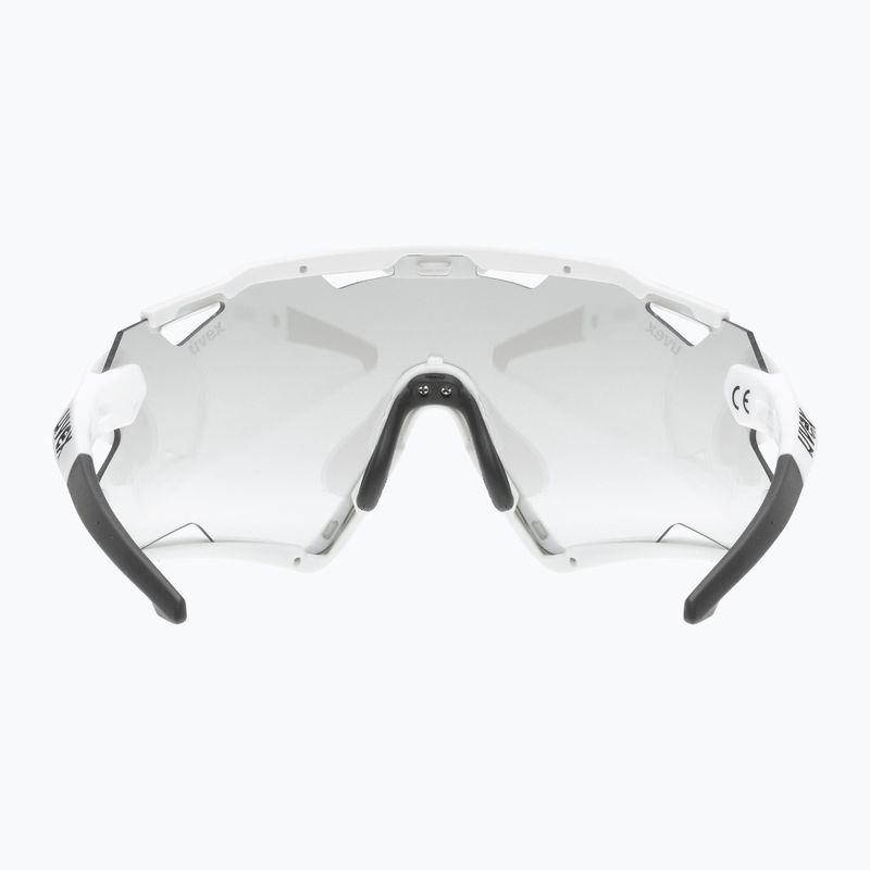 UVEX Sportstyle 228 V weiß matt/verspiegelt silberne Sonnenbrille 53/3/030/8805 9