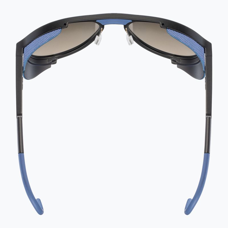 UVEX Mtn Classic CV schwarz matt/verspiegelt blau Sonnenbrille 4