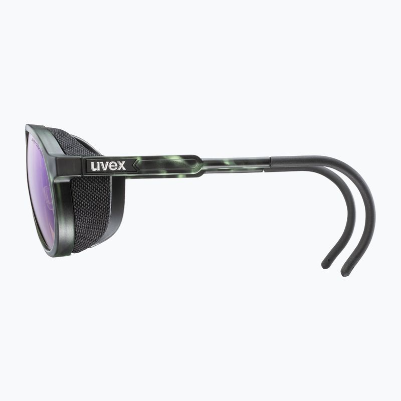 UVEX Mtn Classic CV grün matt schildpatt/grün verspiegelte Sonnenbrille 53/3/034/7770 3