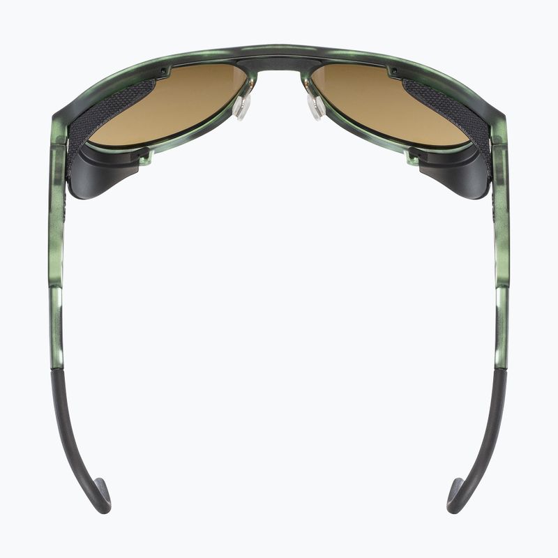 UVEX Mtn Classic CV grün matt schildpatt/grün verspiegelte Sonnenbrille 53/3/034/7770 4