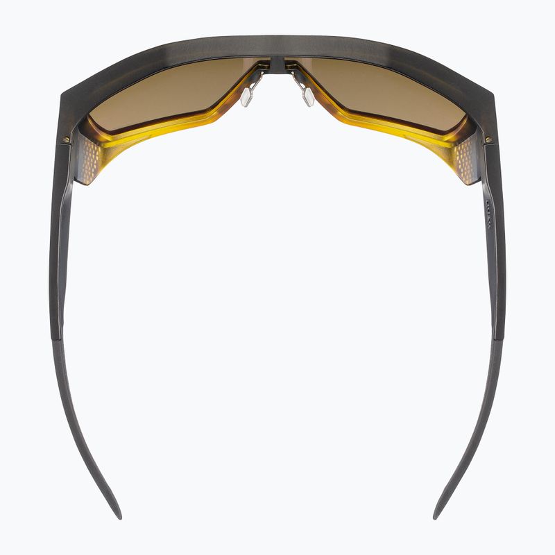 UVEX Mtn Style CV havanna matt fade/verspiegelt champagner Sonnenbrille 4