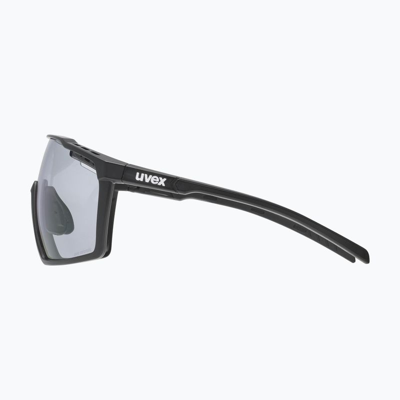 Sonnenbrille UVEX Mtn Perform V black matt/litemirror blue 5