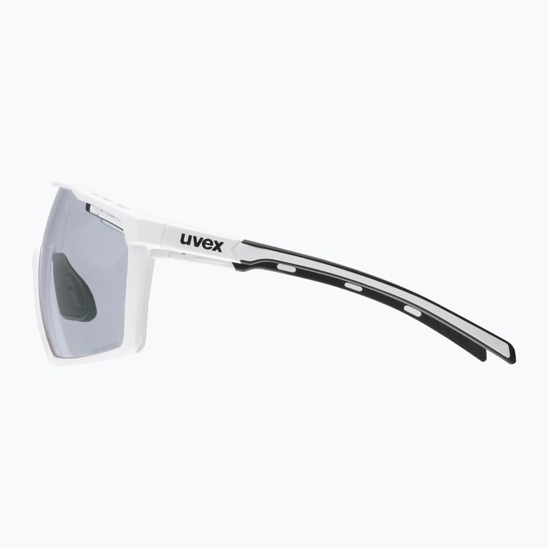 UVEX Mtn Perform V weiß matt/verspiegelt blau Sonnenbrille 53/3/038/8803 3
