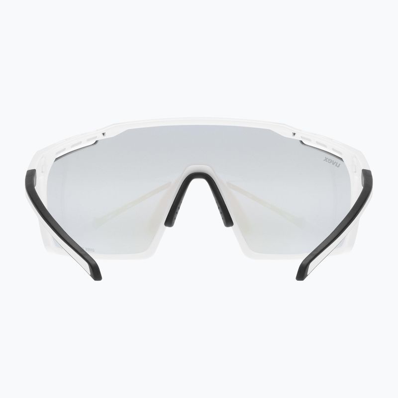 UVEX Mtn Perform V weiß matt/verspiegelt blau Sonnenbrille 53/3/038/8803 5