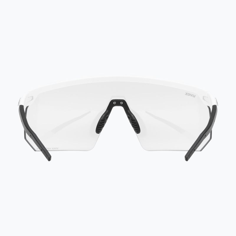 UVEX Pace One V Sonnenbrille weiß/verspiegelt silber 4