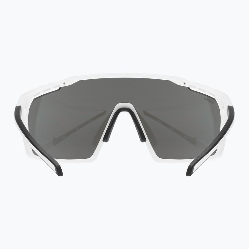 UVEX Mtn Perform weiß matt/verspiegelt silberne Sonnenbrille 3