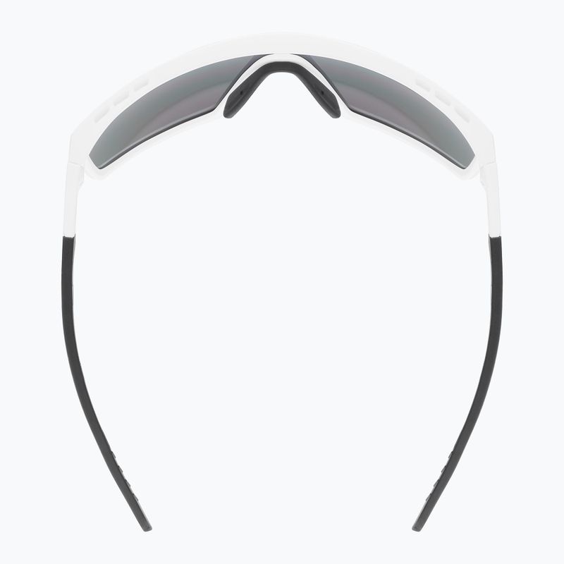 UVEX Mtn Perform weiß matt/verspiegelt silberne Sonnenbrille 4