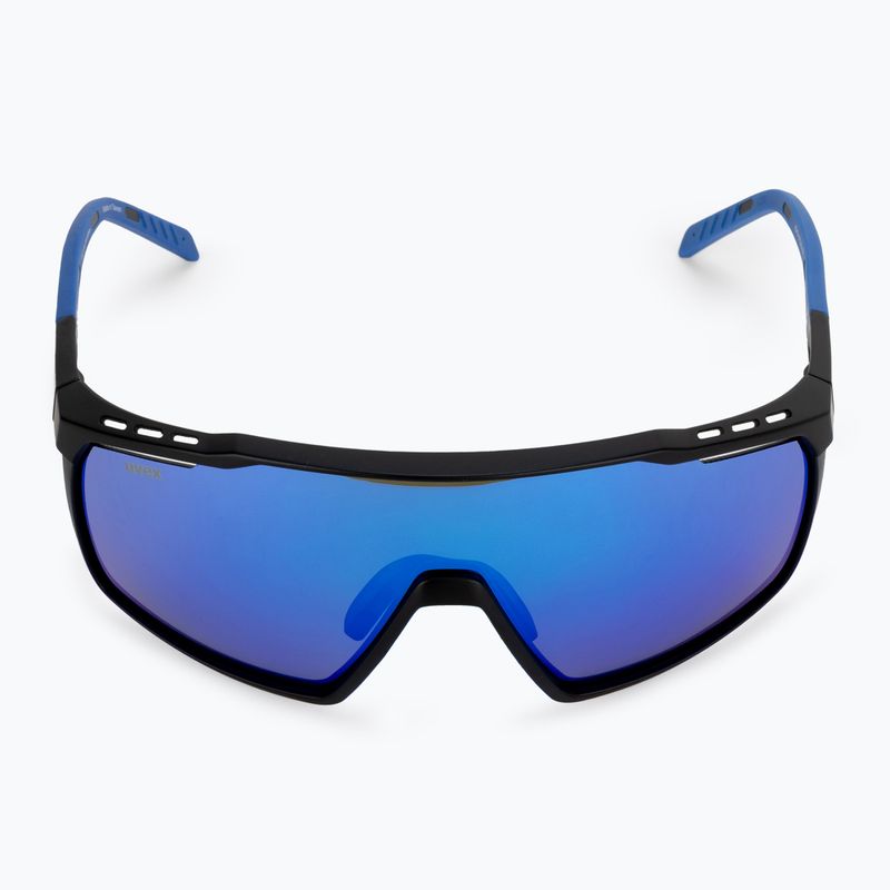 UVEX Mtn Perform schwarz blau matt/verspiegelt blau Sonnenbrille 53/3/039/2416 3