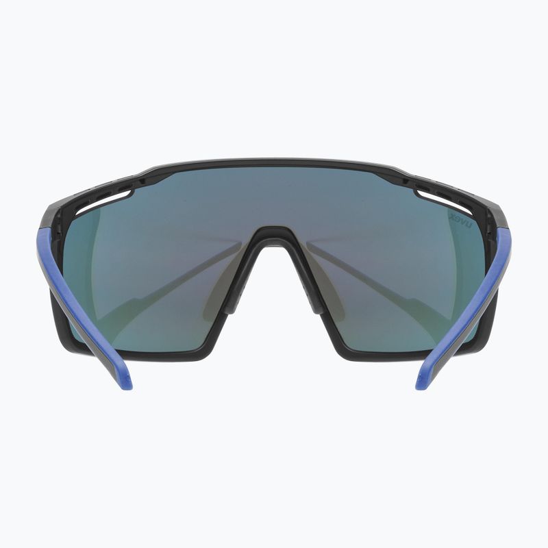 UVEX Mtn Perform schwarz blau matt/verspiegelt blau Sonnenbrille 53/3/039/2416 9