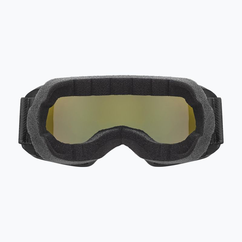 UVEX Xcitd CV Skibrille schwarz matt/verspiegelt blau grün 3