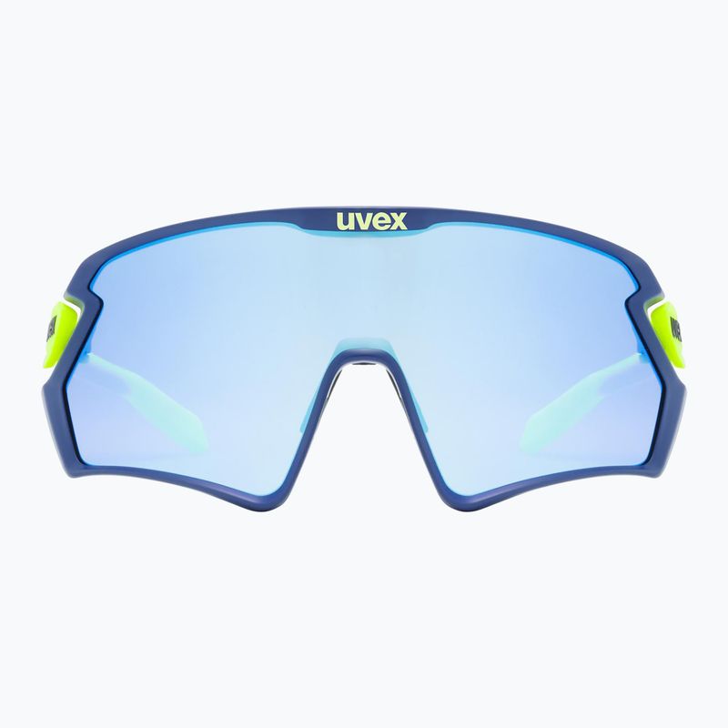 UVEX Sportstyle 231 2.0 blau gelb matt/verspiegelt blaue Sonnenbrille 2