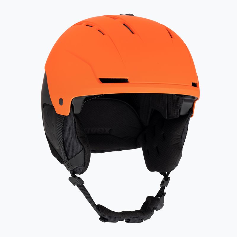 UVEX Stance Mips Skihelm grimmig rot/schwarz matt