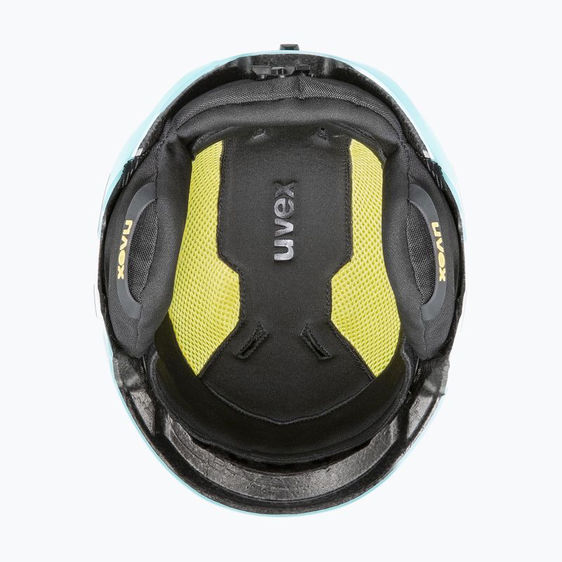 Kinder-Skihelm UVEX Viti Jr turquoise rabbit 5